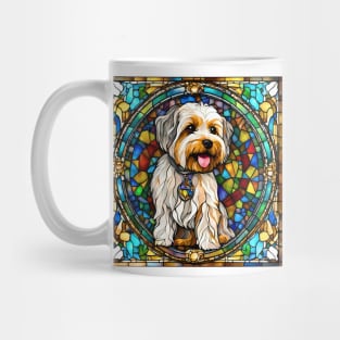 Stained Glass Yorkipoo Mug